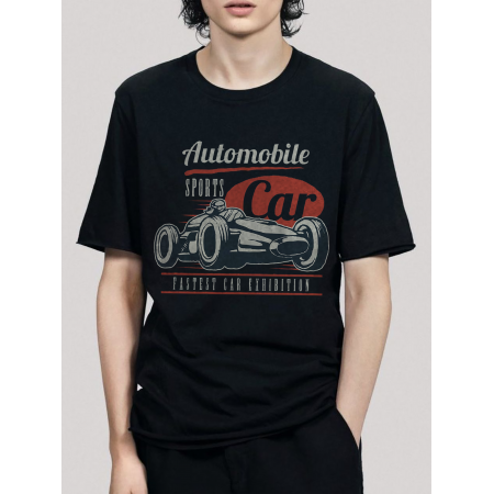 Tricou Auto masina sport bumbac